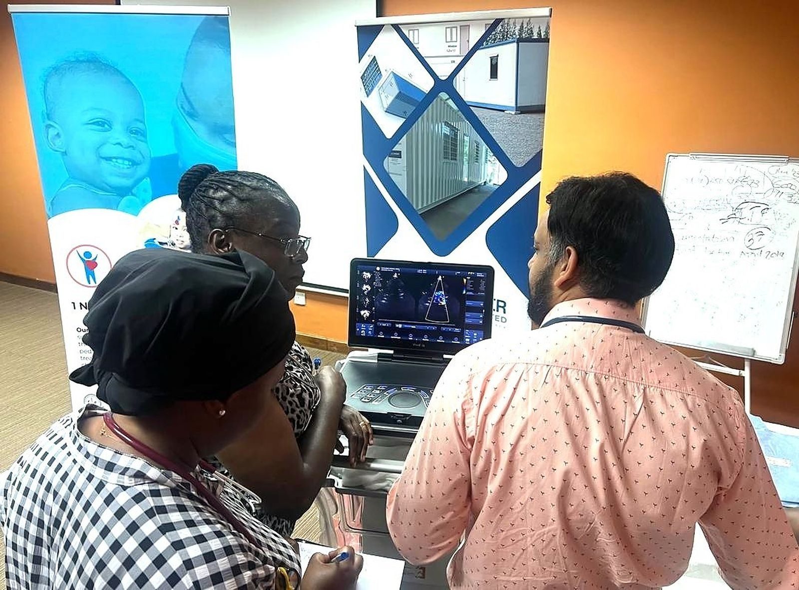 Photograph from: Children's Heart Screening Outreach Mission at Mbeya Zonal Referral Hospital - March 2024