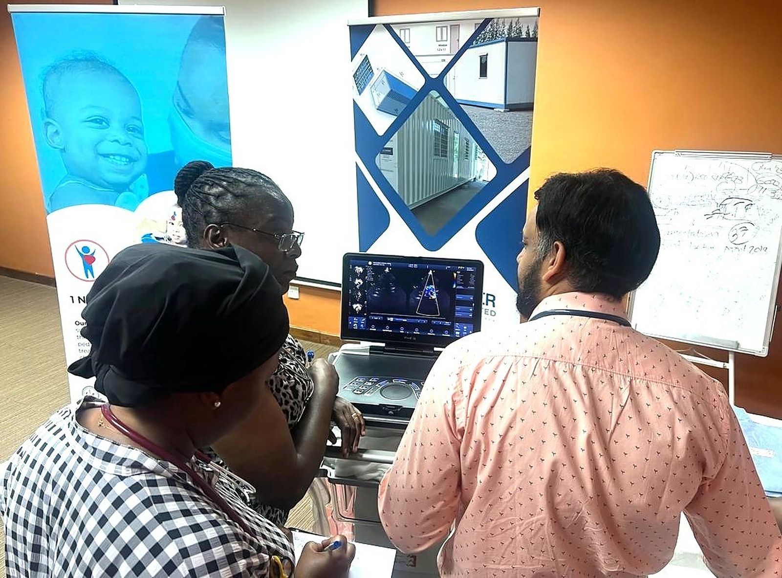 Photograph from: Children's Heart Screening Outreach Mission at Mbeya Zonal Referral Hospital - March 2024