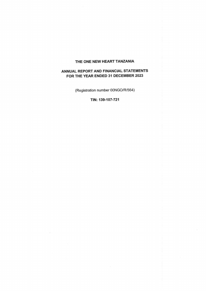 Audited financial statements 2023 cover